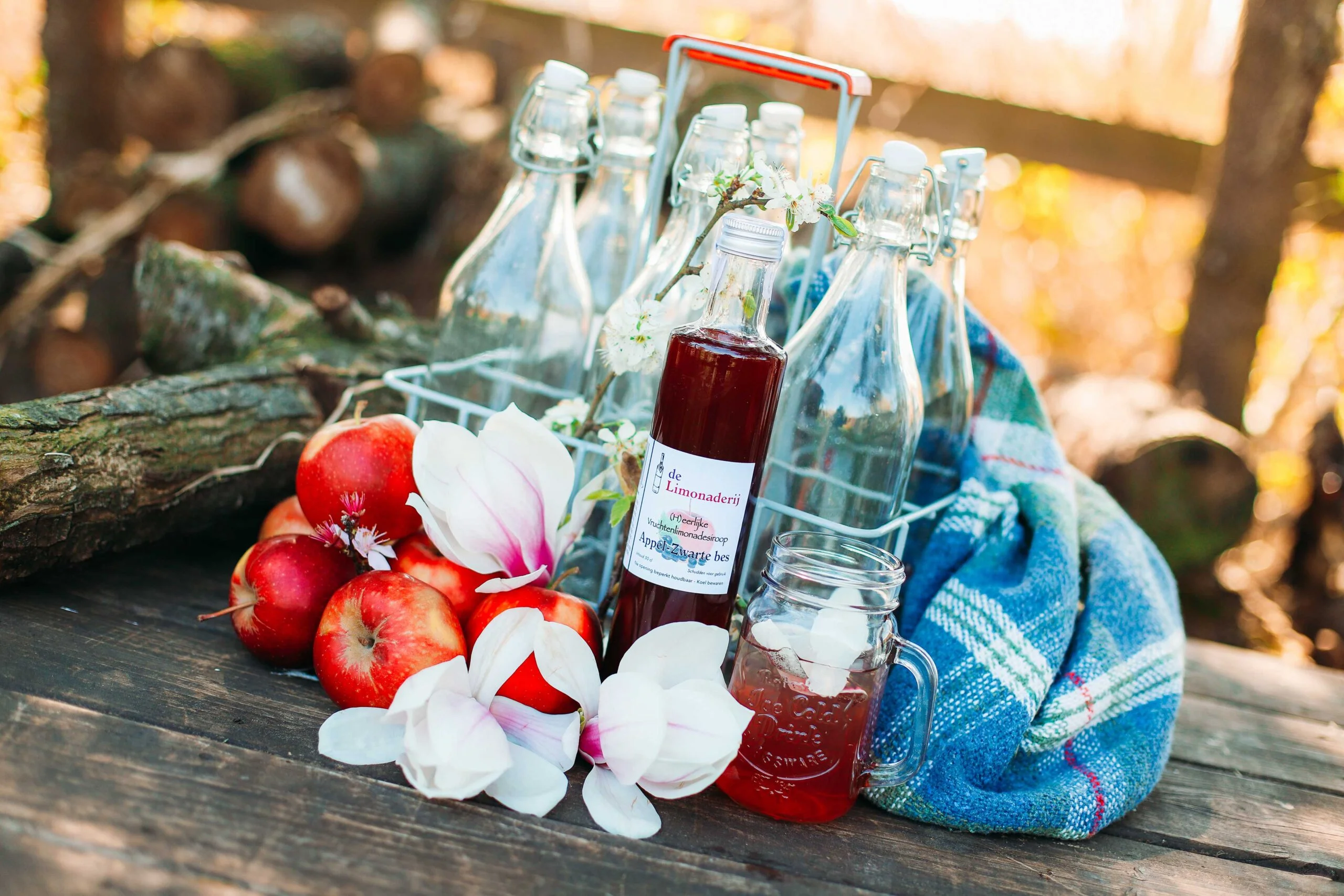 limonade siroop appel zwarte bes