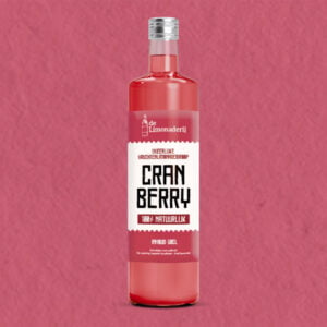 de Limonaderij </br> Speciale fruitsiroop Cranberry - 500ml